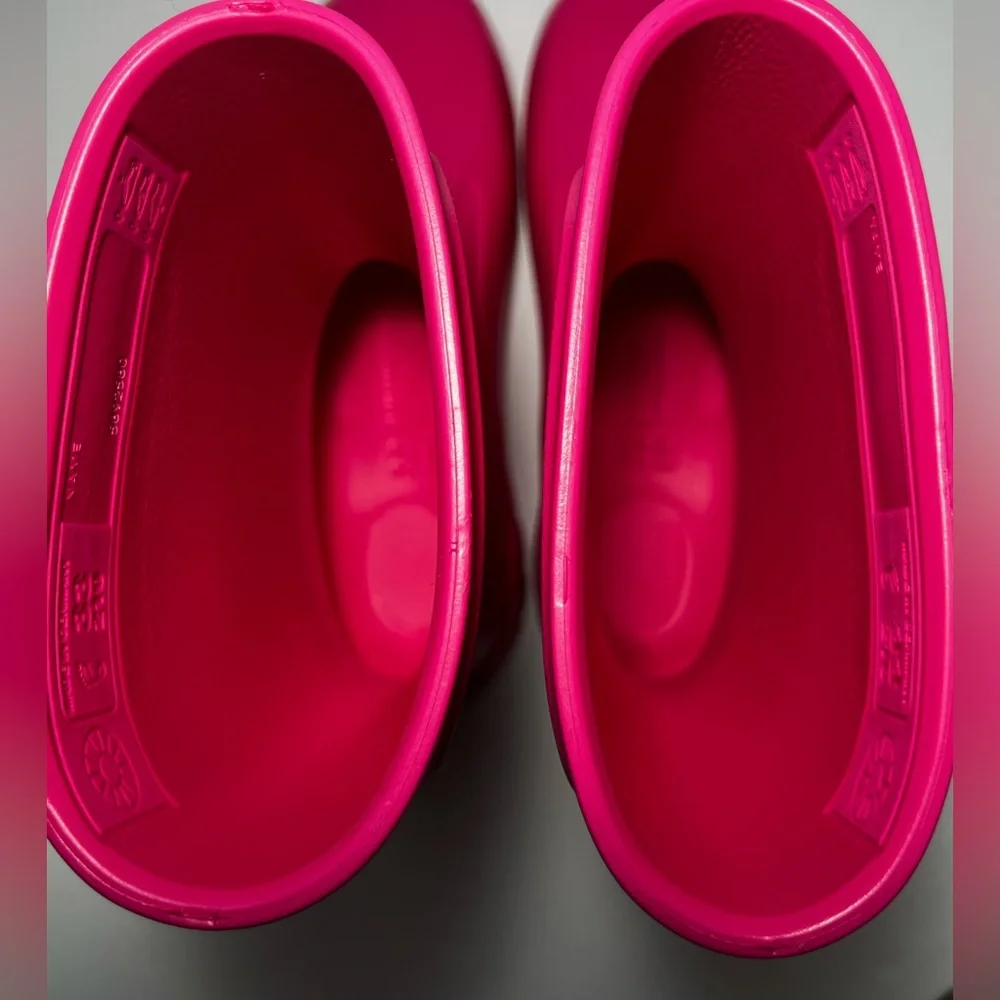 Birkenstock Kids Pink Rubber Rain Boots‎ Size EU 33 US Kids 2–2.5 Waterproof